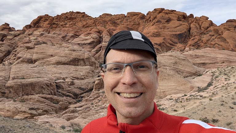 Me with a desheveled hat